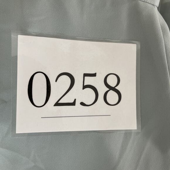 Aritzia Sunday Best Ruffle Wrap Dress Womens Size 0 Chiffon Lightweight‎ Pastel - Picture 8 of 8